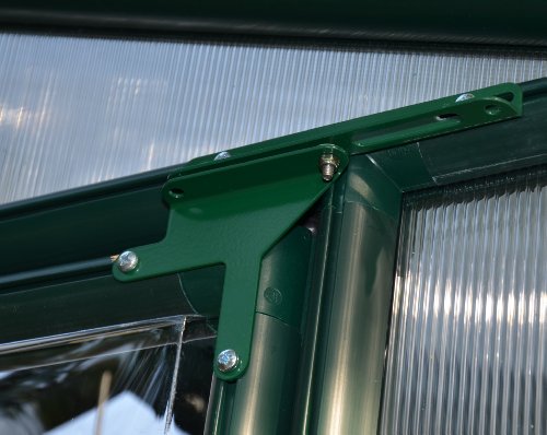 EcoGrow 2 Greenhouse, 6' x 12', Dark Green - Rion HG7012