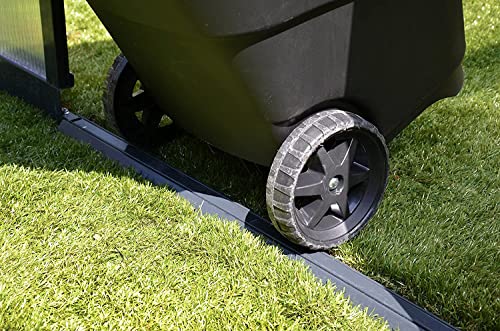 Gray Greenhouse w/4 HD Shelves, 8'x8'