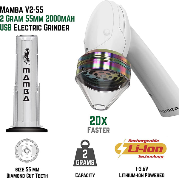 USB Rechargeable Electric Herb Grinder