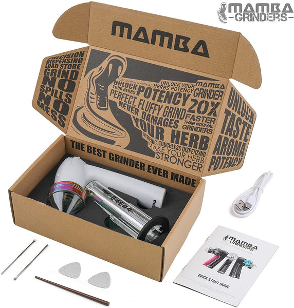 USB Rechargeable Electric Herb Grinder