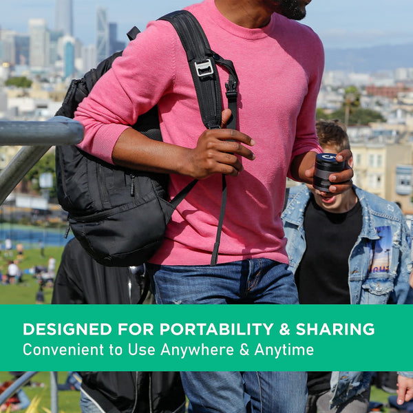 Tectonic9 Herb Grinder Automatic Electric Herbal Spice Dispenser Large 2.5" Aluminum Alloy (Grey)