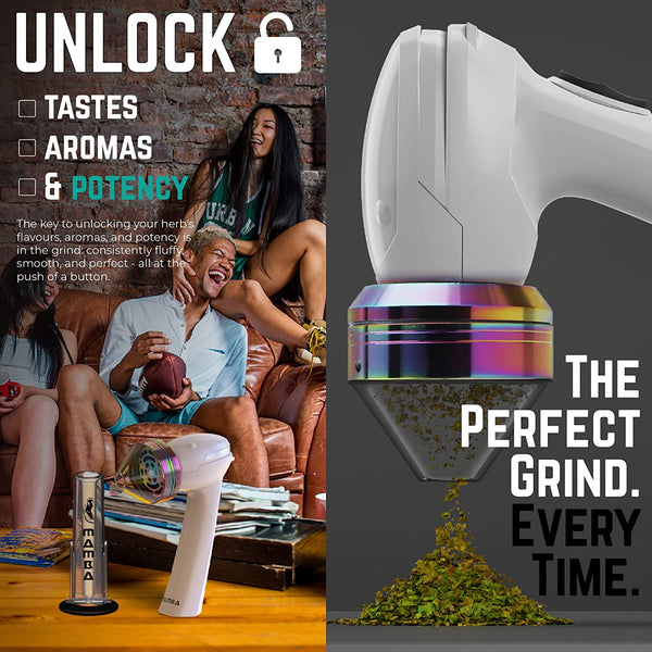 USB Rechargeable Electric Herb Grinder