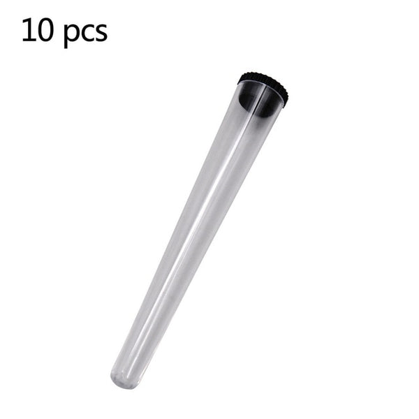 10 pcs grey see-through cone capsule for herb joints