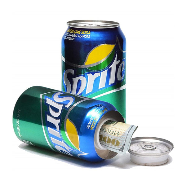 Secret Sprite Stash Can, Lemon Lime Soda, 12 Fl oz, 355 Ml, premium metal material
