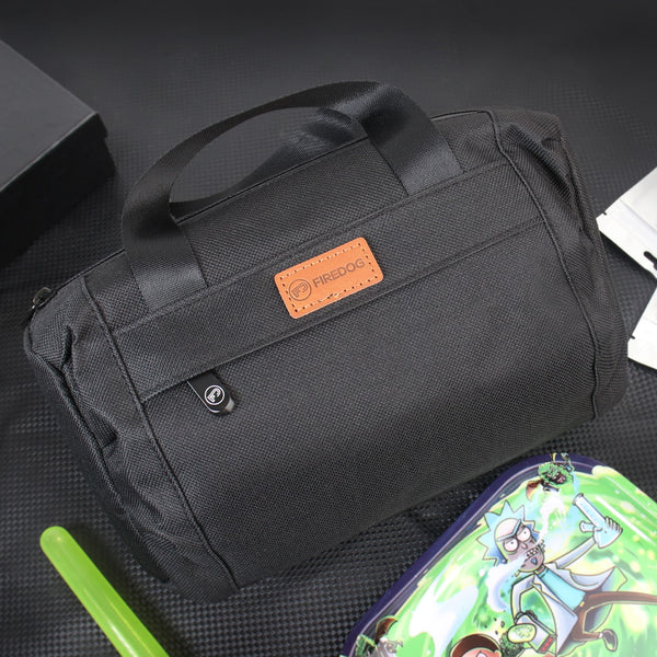 Black Odor Proof Nylon Duffle Bag