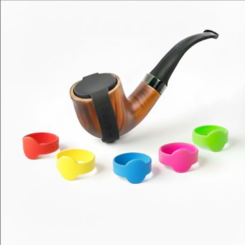 Black silicone bowl cover band shown off the bowl