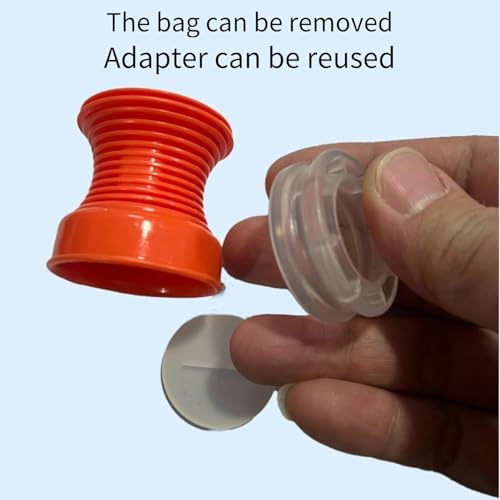 Volcano balloon bag set laid flat showing all six bags