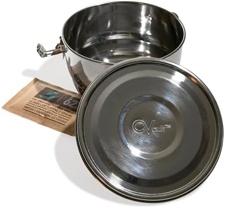 CVault quarter pound container lid with the humidity pack holder