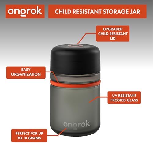 ONGROK child-resistant lid mechanism detail