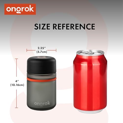 ONGROK jars with chalkboard labels applied