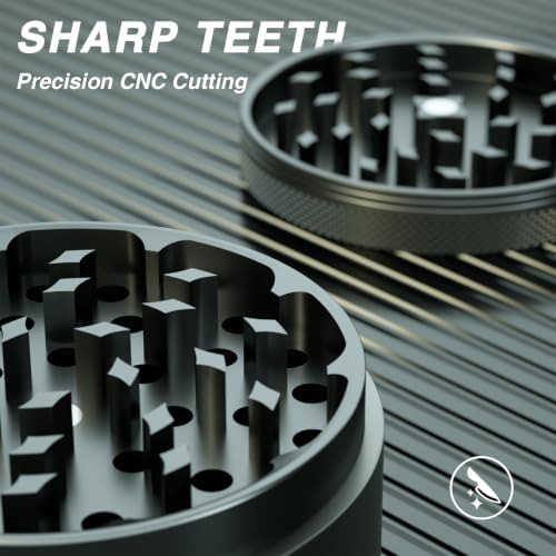 Three inch aluminium grinder, fourth product photo