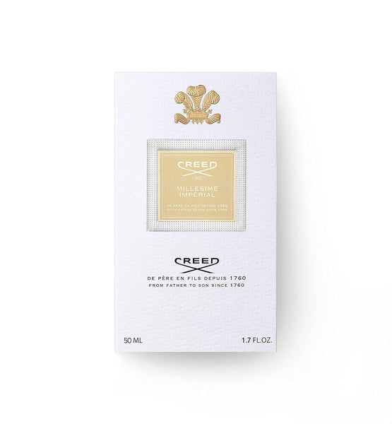 Creed Millésime Impérial white and gold box