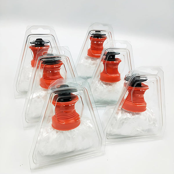 Replacement balloon bags with mouthpiece for Volcano Classic, Digital and Hybrid vaporizers, 6-pack
