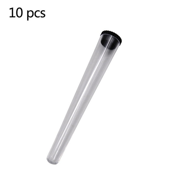 10 pcs grey see-through cone capsule for herb joints 