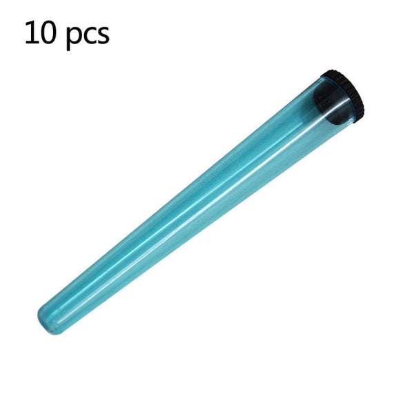 10 pcs cyan blue see-through cone capsule for herb joints 