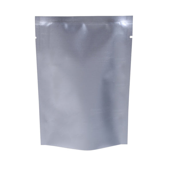 Glossy grey VoluPack Eco-Friendly Smell Proof Bags for herb