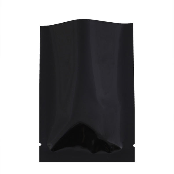 Glossy black VoluPack Eco-Friendly Smell Proof Bags for herb