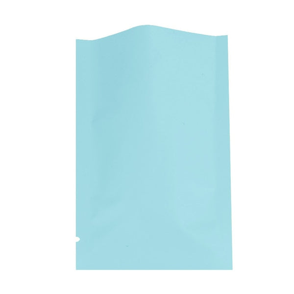 Matte baby blue VoluPack Eco-Friendly Smell Proof Bags for herb